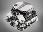 Двигатель M TwinPower Turbo::Новый M TwinPower Turbo для BMW X5 M и BMW X6 M – первый в мире двигатель с общим выпускным коллектором особой конструкции и технологией двойного наддува Twin Scroll Twin Turbo Двигатель M TwinPower Turbo для BMW X5 M и BMW X6 M